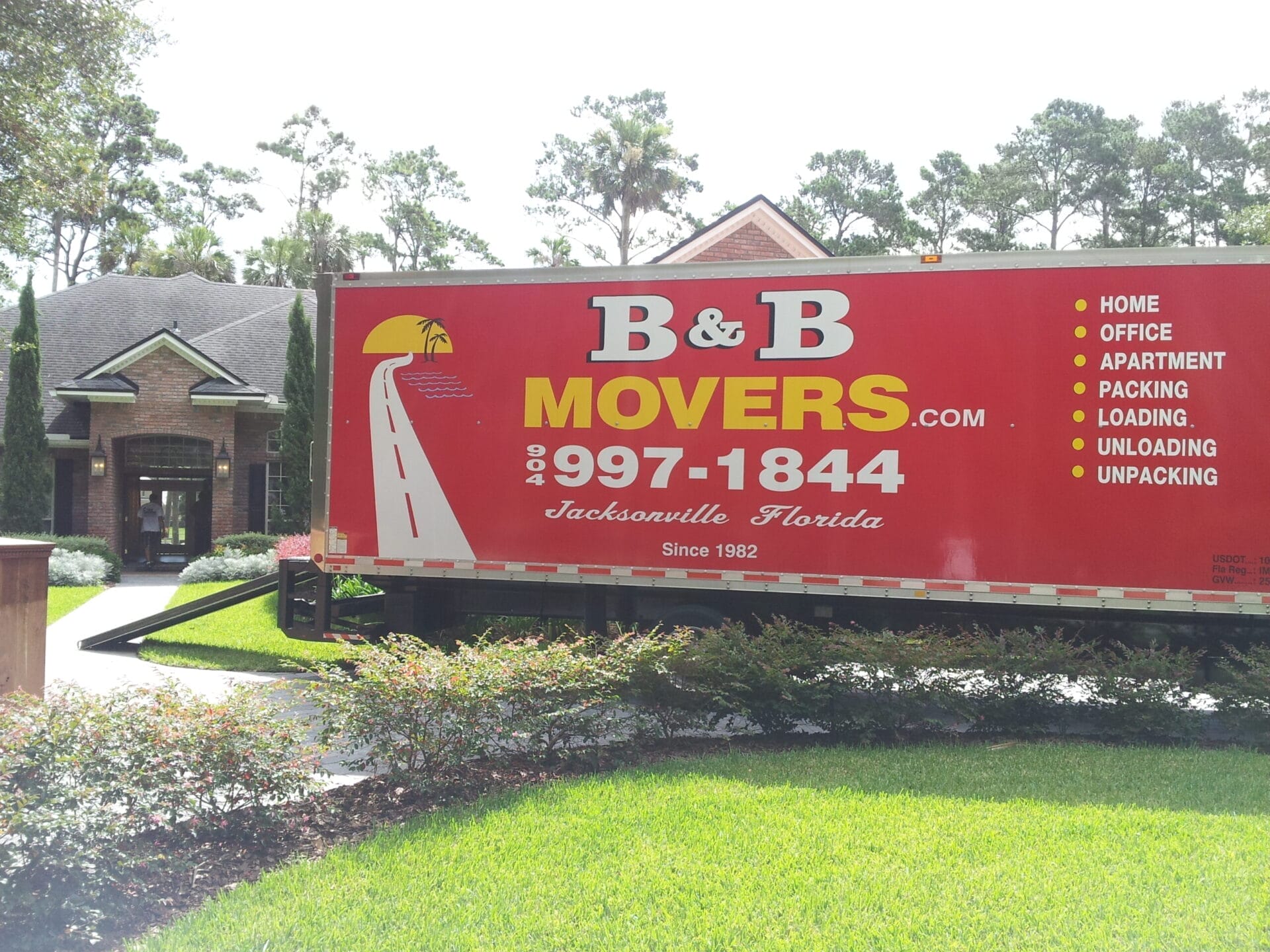 Services - B&B Movers | Jacksonville FL Moving Company